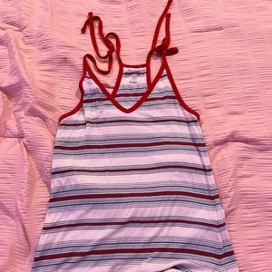 stripped tank top